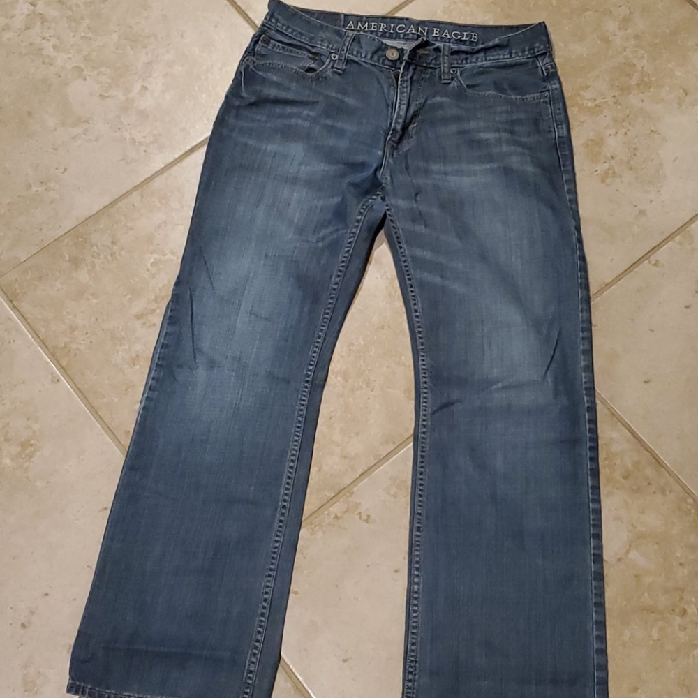 American Eagle Men's Low Rise Boot Cut Jeans